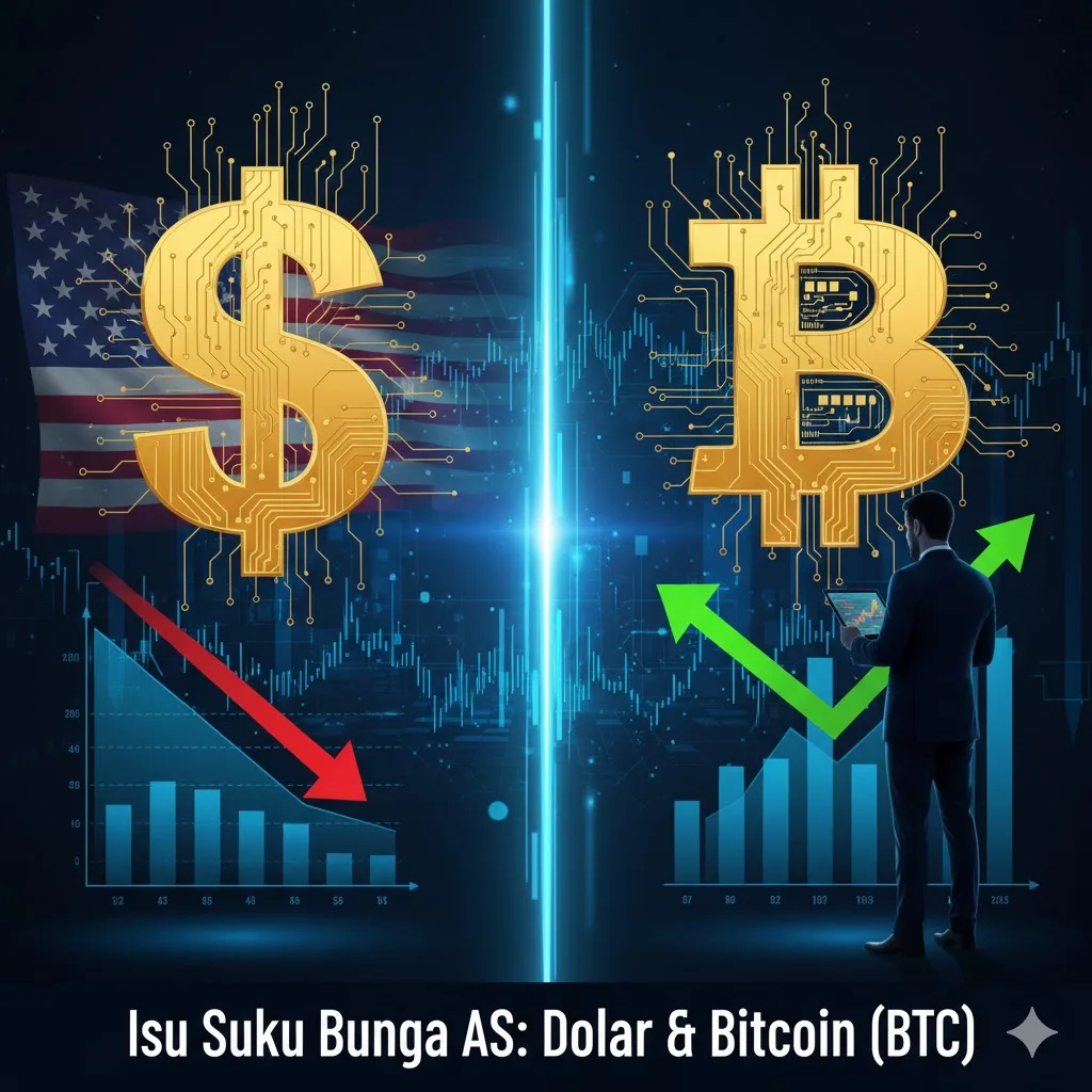 "Segitiga Bermuda" Makroekonomi: Nasib Bitcoin di Tangan The Fed dan Dolar AS