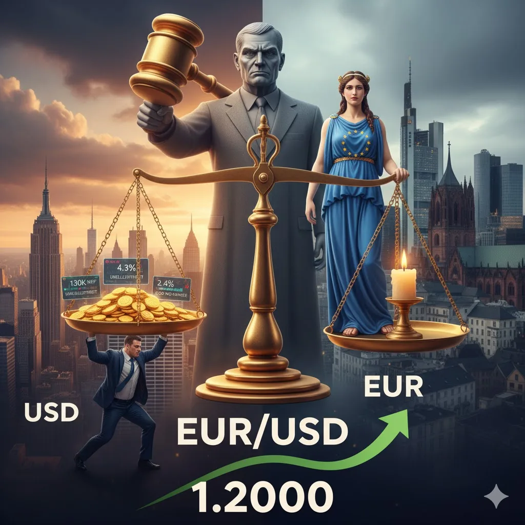 Ketahanan Ekonomi AS Gagal Topang Greenback: EUR/USD Mengincar Level 1.2000