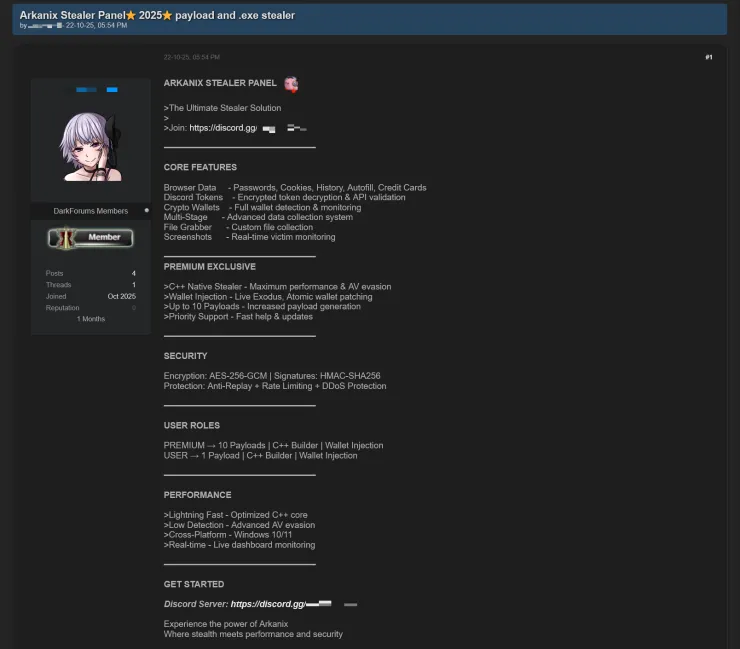 Ancaman Arkanix Stealer: Malware Pencuri Data Baru yang Menargetkan Pengguna Browser dan Dompet Kripto