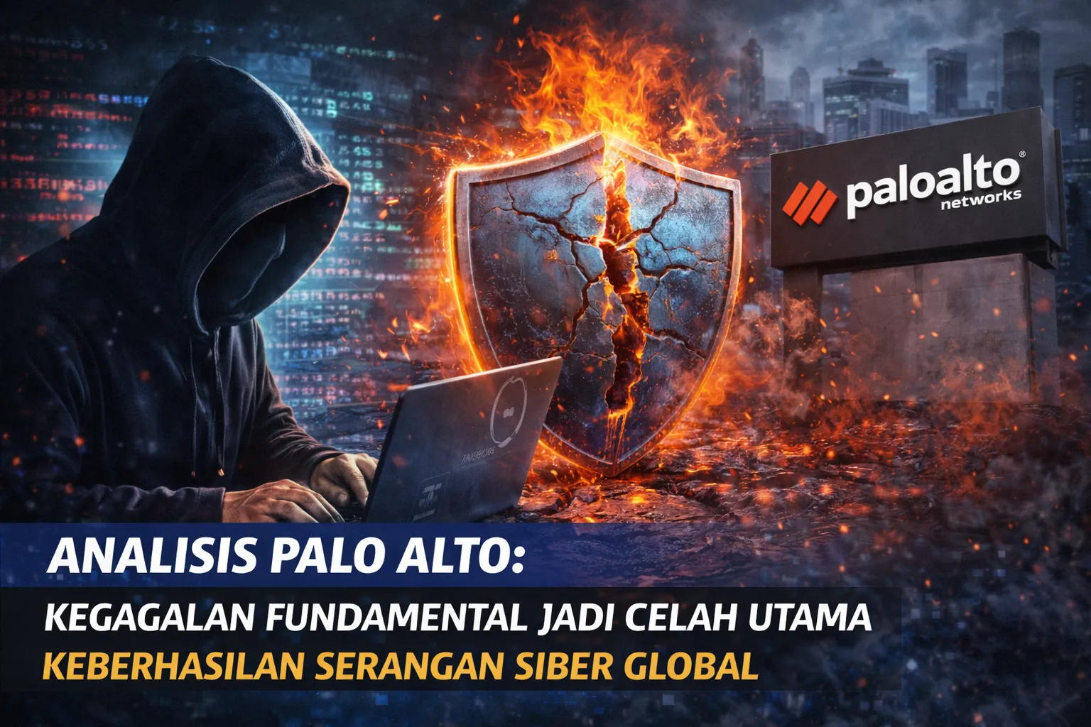Analisis Palo Alto: Kegagalan Fundamental Jadi Celah Utama Keberhasilan Serangan Siber Global