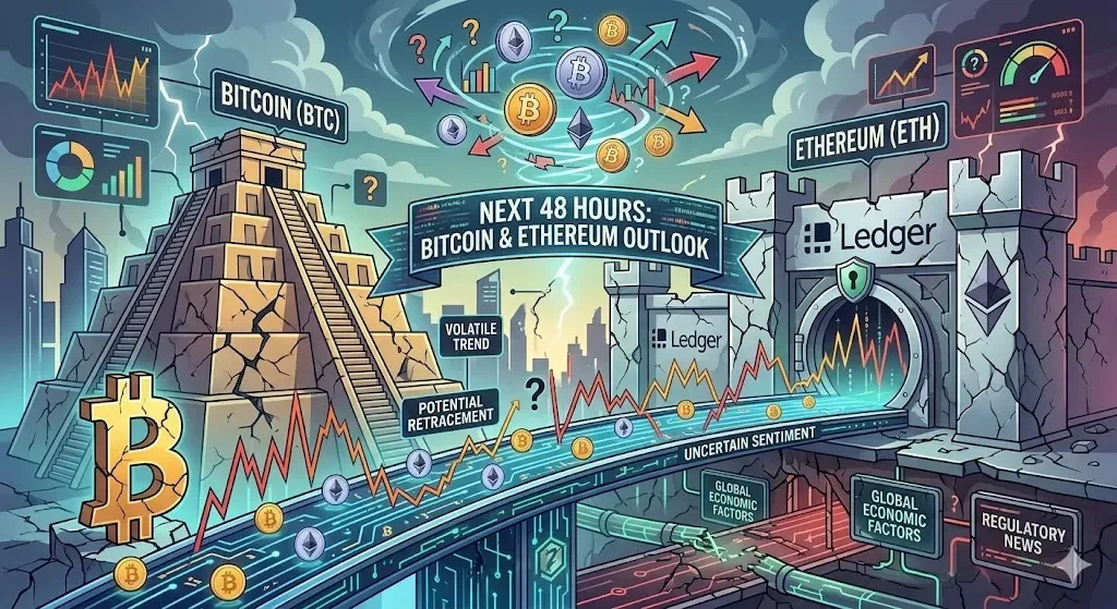 Waspada Volatilitas! Prediksi Harga Bitcoin & Ethereum 48 Jam Ke depan—Titik Penentu Sebelum Konfirmasi Tren Maret 2026!