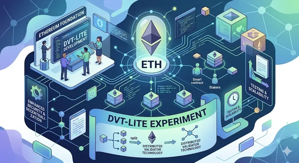 Eksperimen DVT-Lite Ethereum Foundation: Menuju Standar Staking "One-Click" bagi Institusi dan Desentralisasi Massal