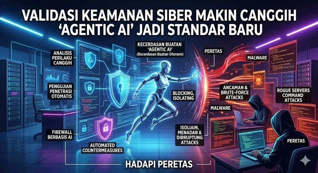 Validasi Keamanan Siber Makin Canggih, 'Agentic AI' Jadi Standar Baru Hadapi Peretas