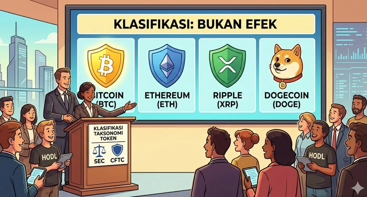 Era Baru Kripto: SEC & CFTC Resmi Klasifikasikan Aset Utama sebagai "Bukan Sekuritas"