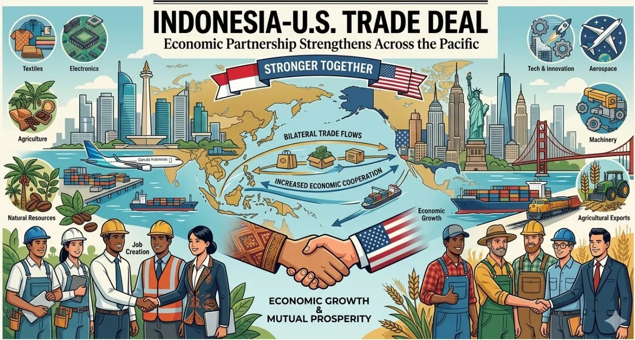 Pakta Perdagangan Baharu: Indonesia dan AS Perkukuh Kerjasama Mineral Kritikal