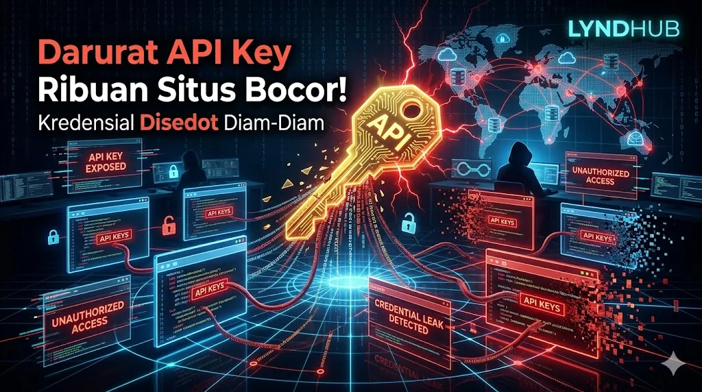 Darurat API Key: Ribuan Situs Web Bocorkan Kredensial Keamanan Sensitif Tanpa Disadari
