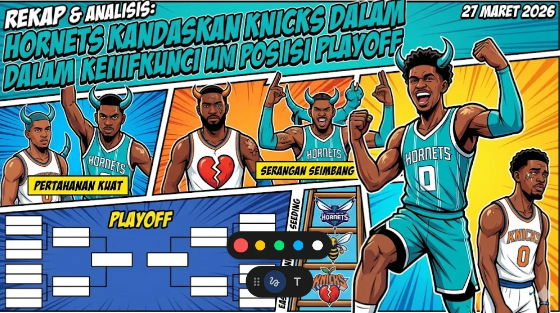 Analisis Pasca-Laga: Hornets Jinakkan Knicks, Amankan Posisi Strategis Playoff