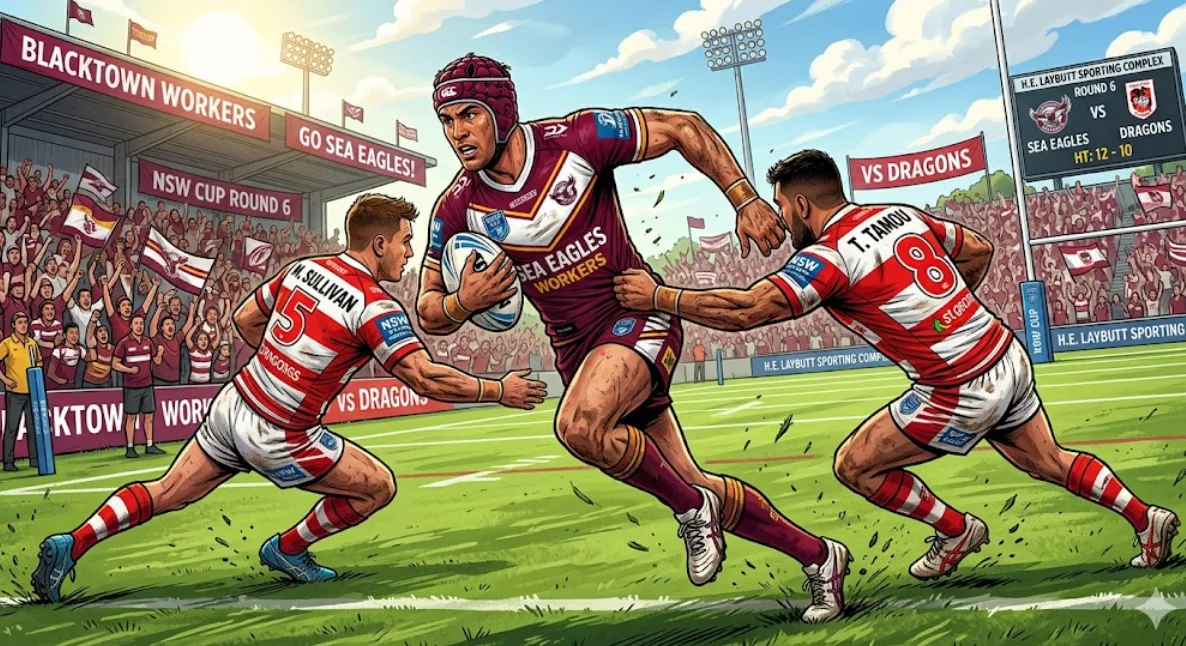 Sea Eagles Rilis Skuat Round 6! Pertarungan Sengit Lawan Dragons Menanti