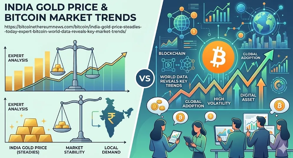 Dinamika Aset Safe-Haven: Harga Emas India Stabil Saat Data Bitcoin World Ungkap Tren Pasar Utama di Tahun 2026