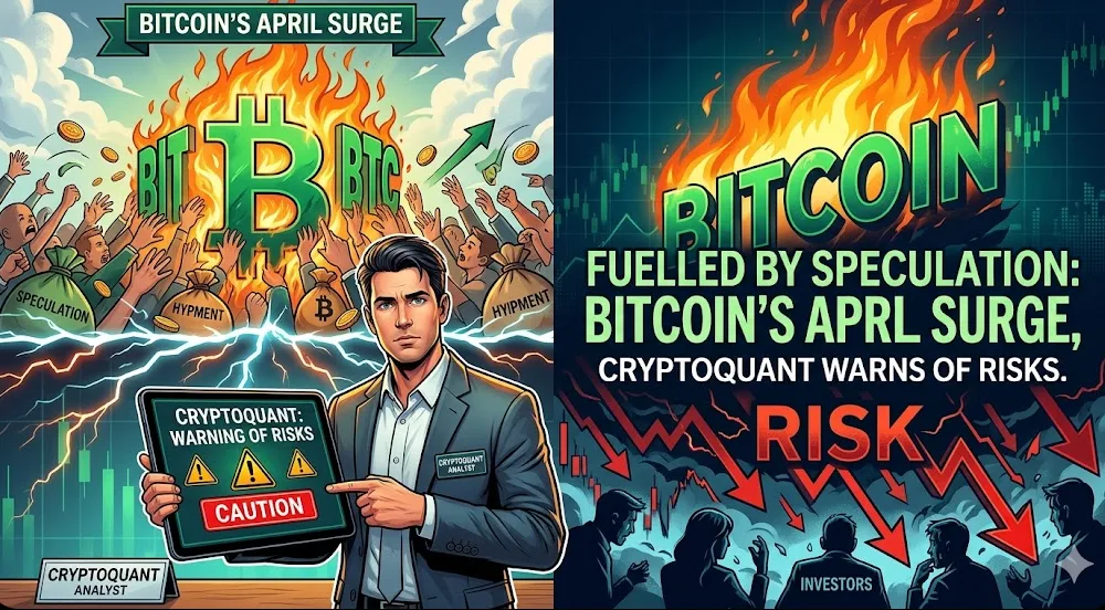 Waspada Spekulasi: CryptoQuant Ingatkan Risiko di Balik Lonjakan Bitcoin April, Pertegas Kedaulatan Mitigasi Risiko Pasar