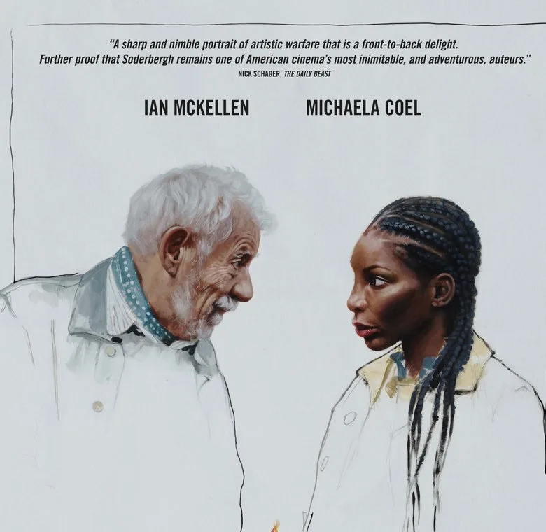 Ulasan 'The Christophers': Duel Akting Ian McKellen dan Michaela Coel dalam Komedi Gelap Dunia Seni