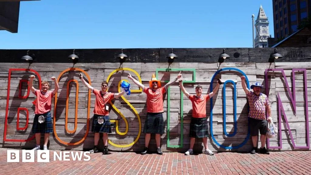 Tartan Army Taklukkan Boston: 50.000 Suporter Skotlandia Bikin Kota Bergemuruh