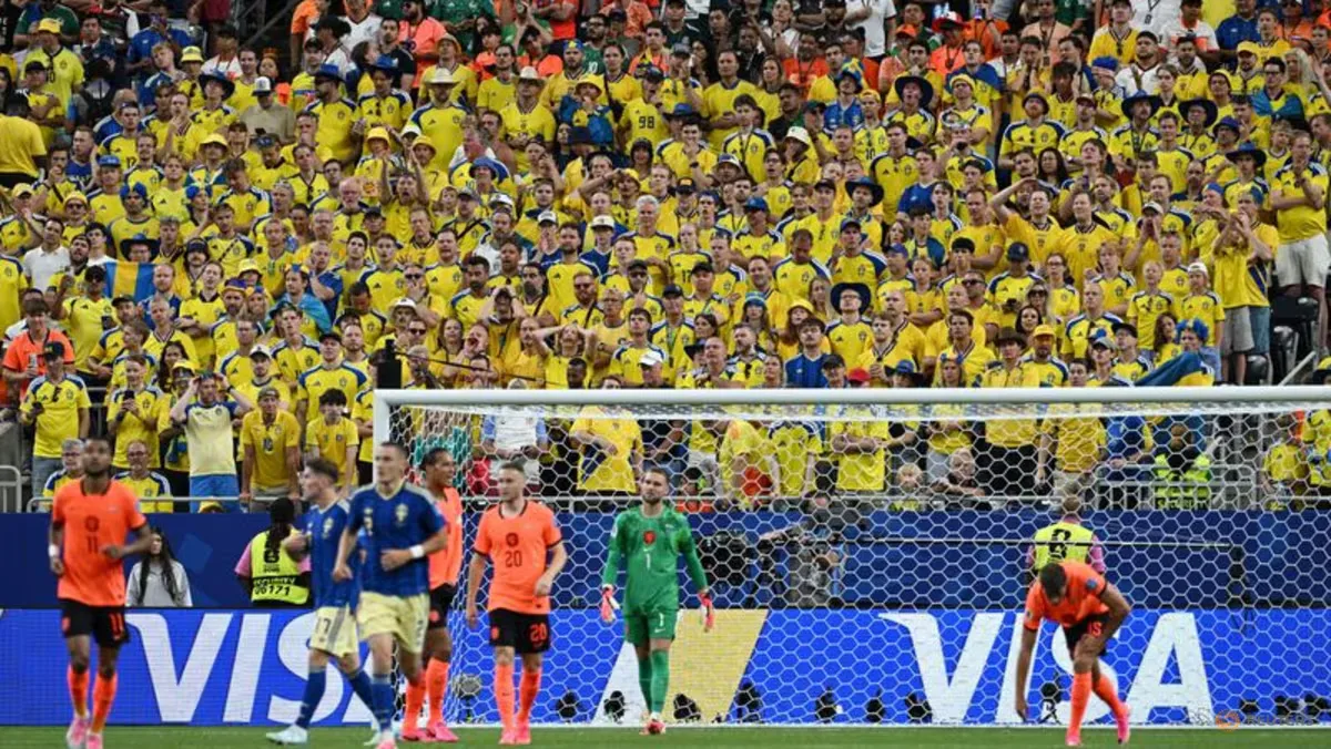 Pesta Midsummer Swedia Berubah Nestapa: Dibantai Belanda 5-1 di Piala Dunia