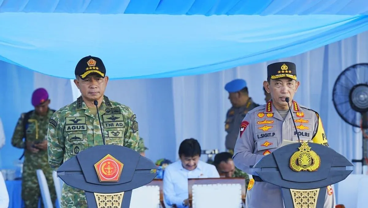 Prabowo Berkelakar soal Panglima dan Kapolri: Ada Nama Saya, Sulit Diganti