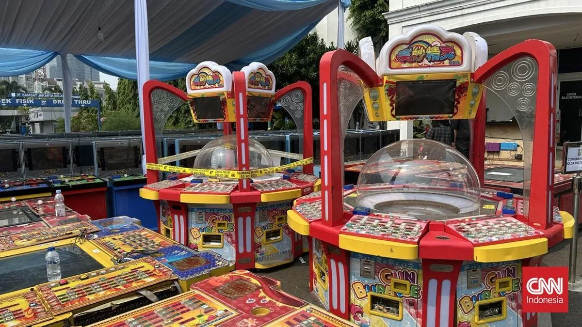 Judi Arkade Beromzet Rp2,1 Miliar per Bulan Dibongkar, 69 Orang Jadi Tersangka