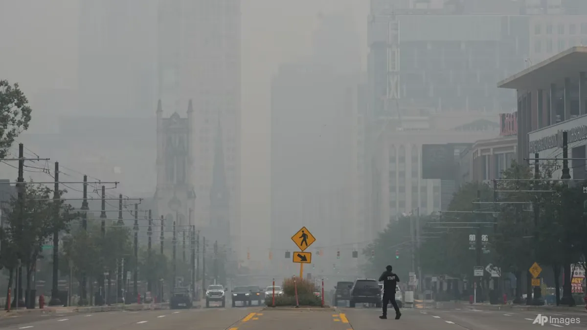 Kabut Asap Kebakaran Hutan Kanada Kembali Selimuti AS, Chicago dan Detroit Jadi Kota Paling Berpolusi di Dunia