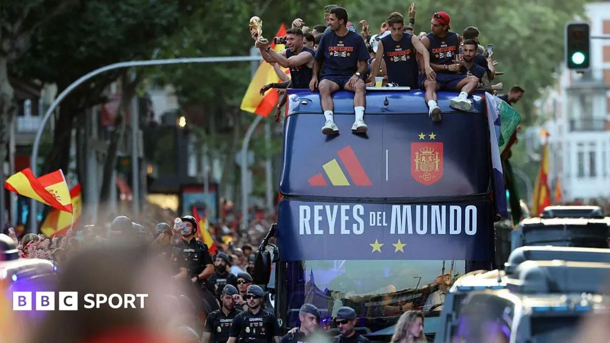 Pesta Rakyat Madrid: Spanyol Sambut Pahlawan Piala Dunia dengan Euforia