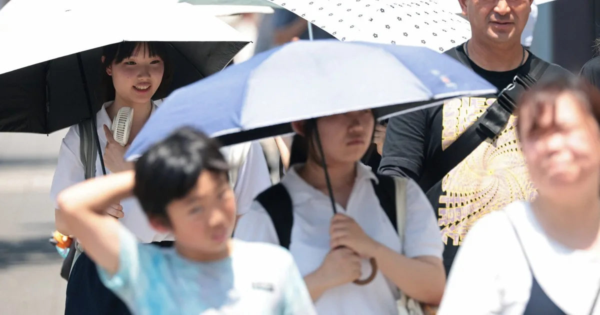 Jepang Terpanggang: Suhu 40 Derajat Celsius Tembus Rekor Sembilan Tahun Berturut-turut