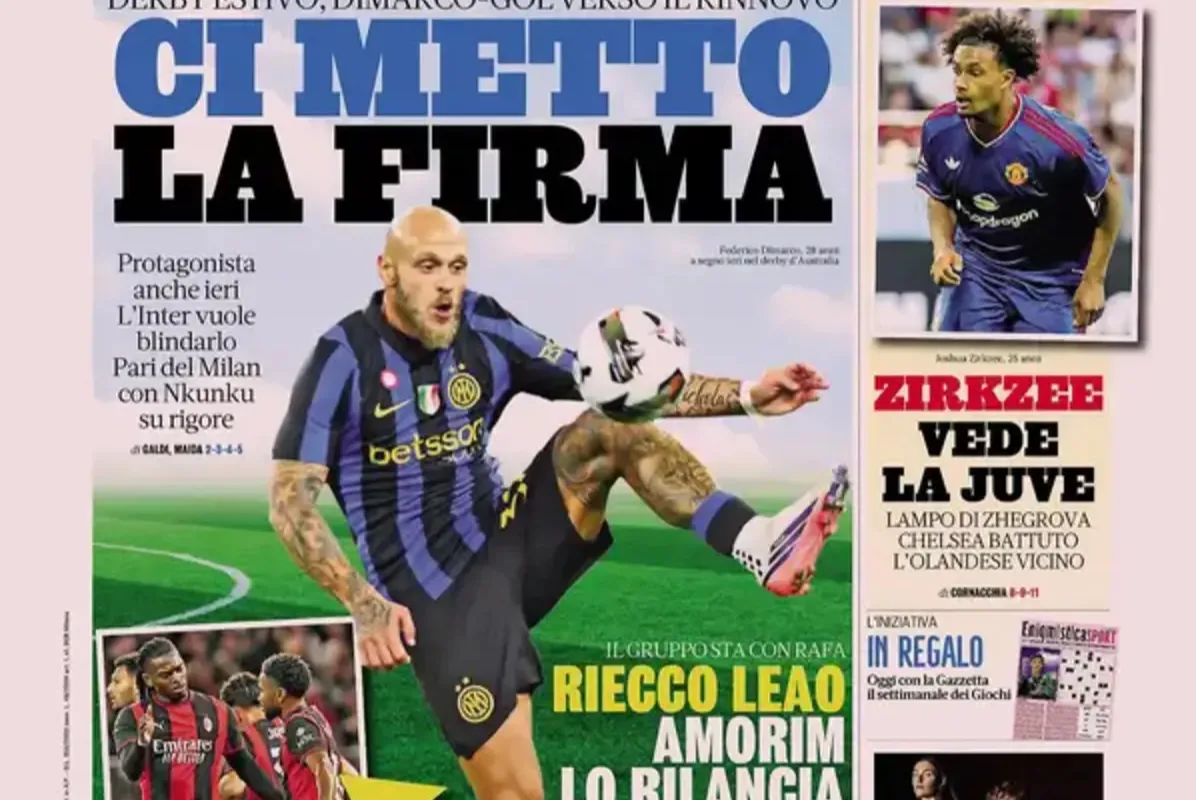 Derby Milan di Perth Berakhir Imbang, Juventus dan Fiorentina Sibuk di Bursa Transfer