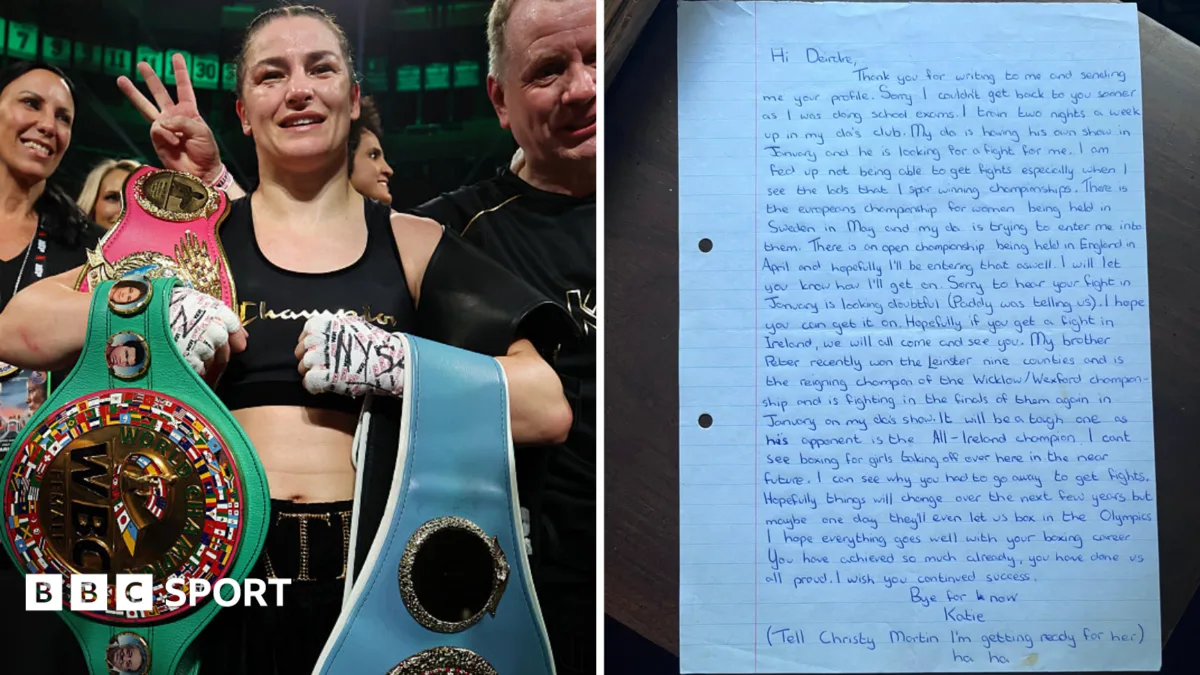 Surat untuk Idola di 1996, Kini Katie Taylor Pamit di Depan 80 Ribu Penonton