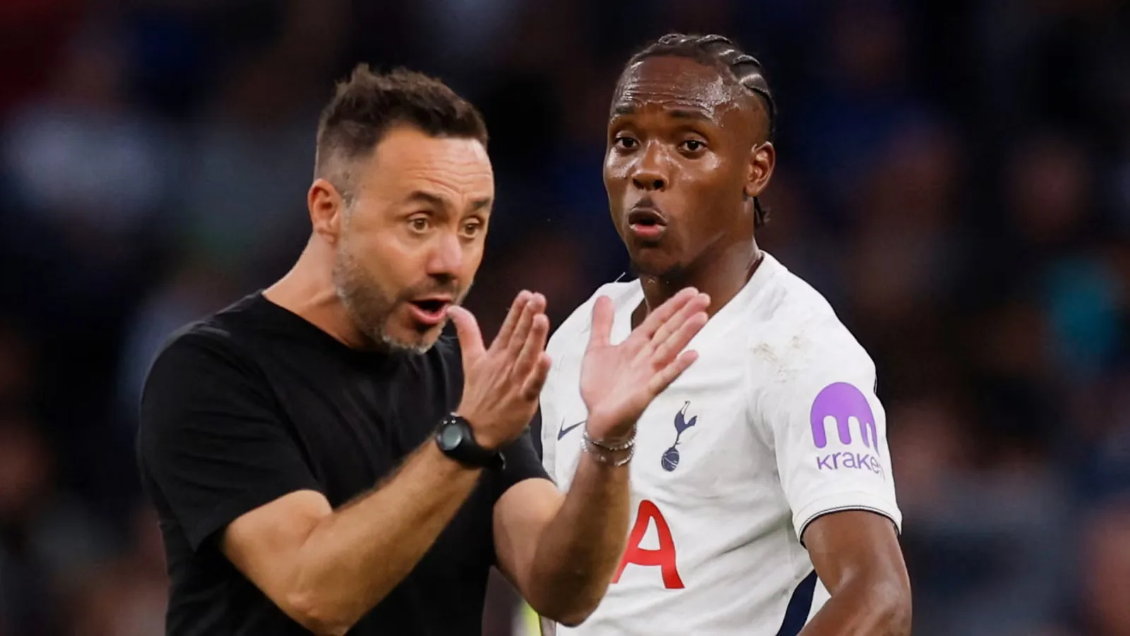 Tottenham di Persimpangan: De Zerbi Diminta Berani Melepas Williams-Barnett