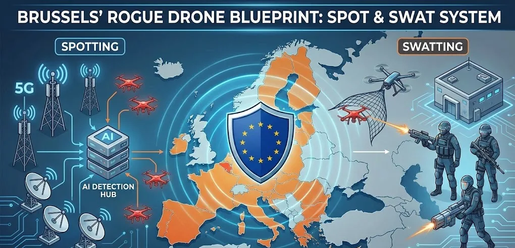 Eropa Vs Dominasi Asia: UE Luncurkan 'Drone Action Plan' Ambisius demi Kedaulatan Langit dan Keamanan Data