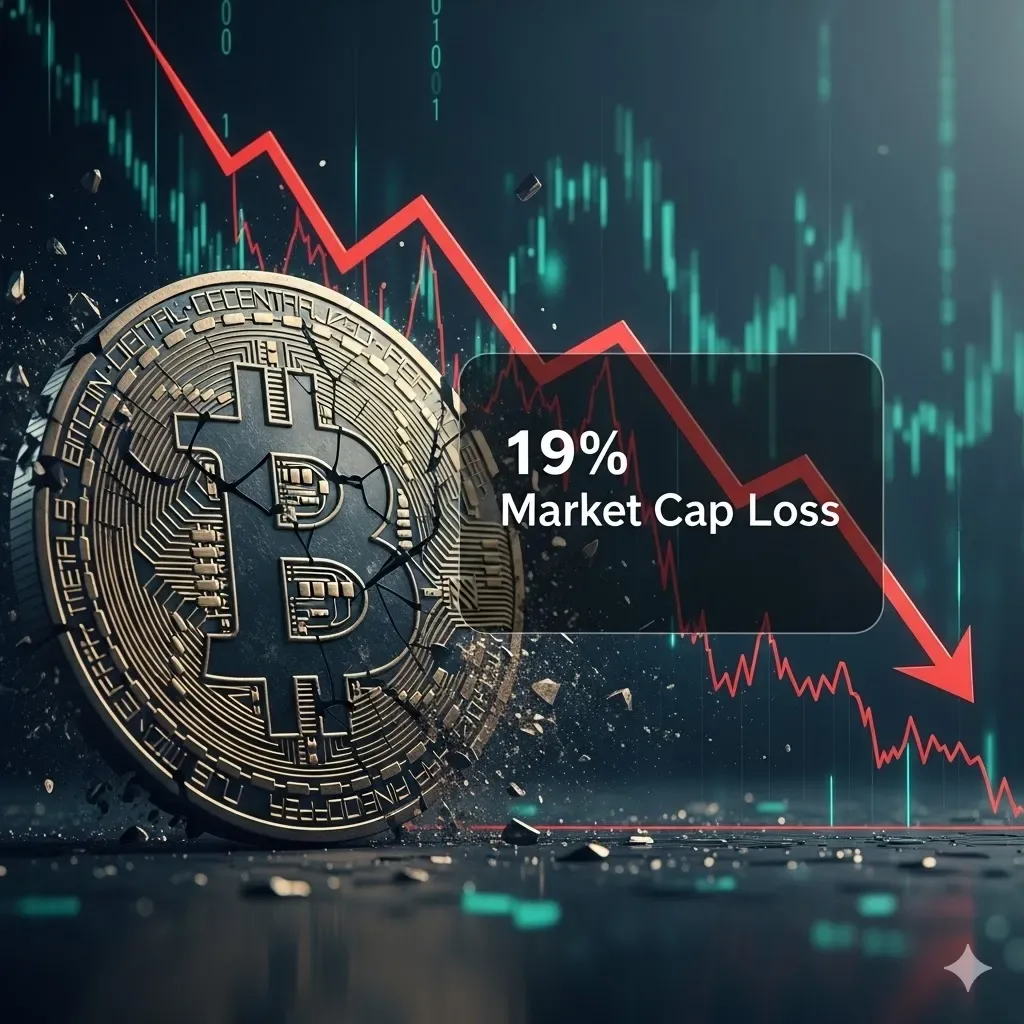 Dejavu Mei 2022! Kerugian Bitcoin Tembus 19% Market Cap, Sinyal Bahaya bagi Investor Kripto?