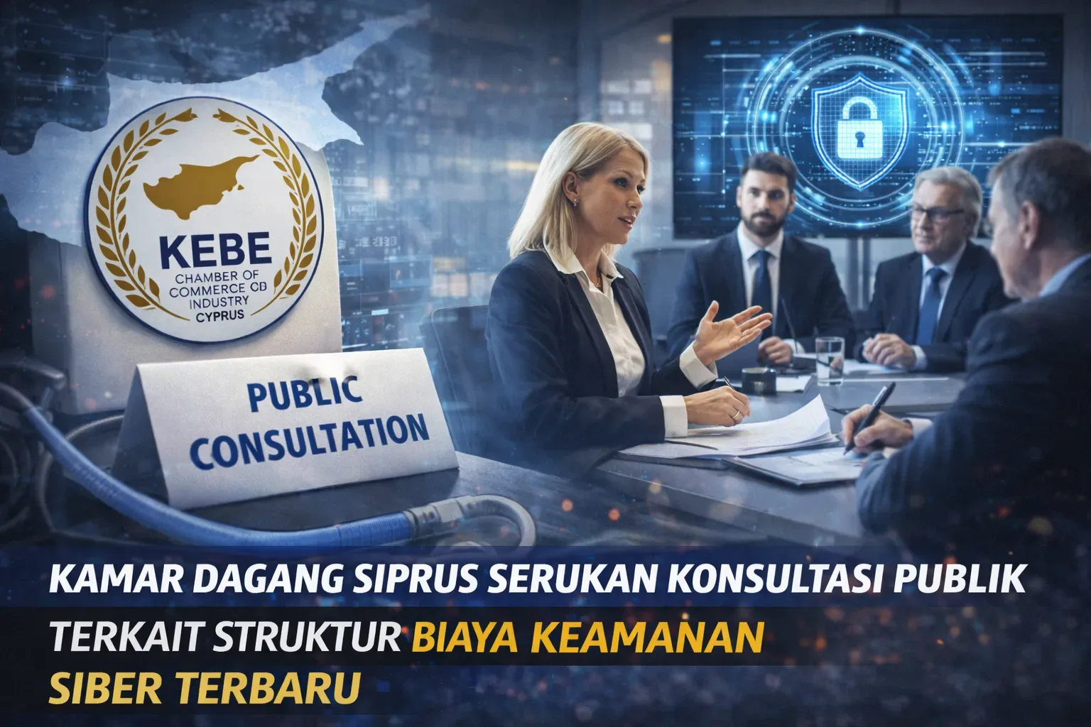 Kamar Dagang Siprus Serukan Konsultasi Publik terkait Struktur Biaya Keamanan Siber Terbaru