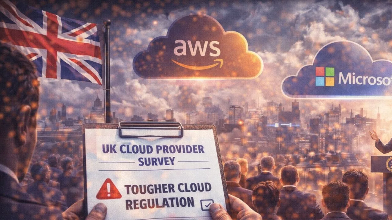 Survei Provider Cloud Inggris: Desakan Regulasi Ketat untuk Dominasi AWS dan Microsoft
