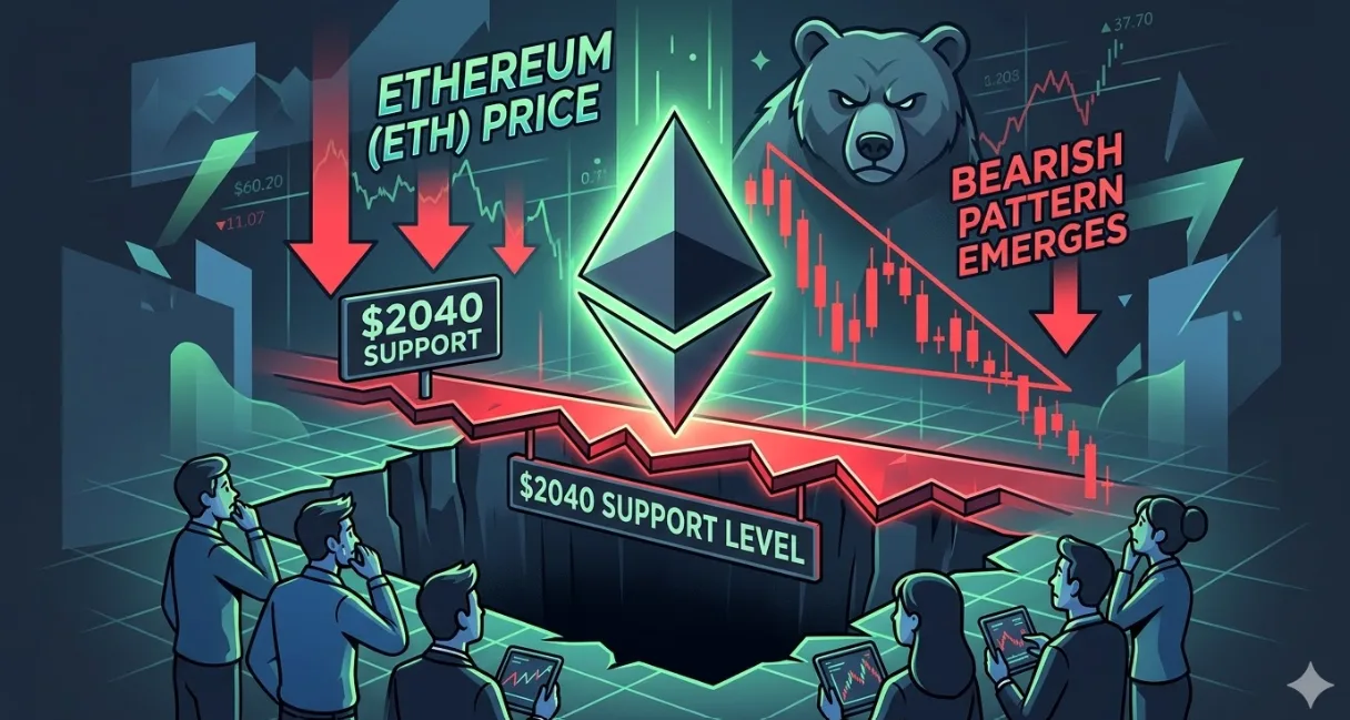 Ethereum Menguji Batas Pertahanan Kritis di Tengah Ancaman Pola Reversal Bearish