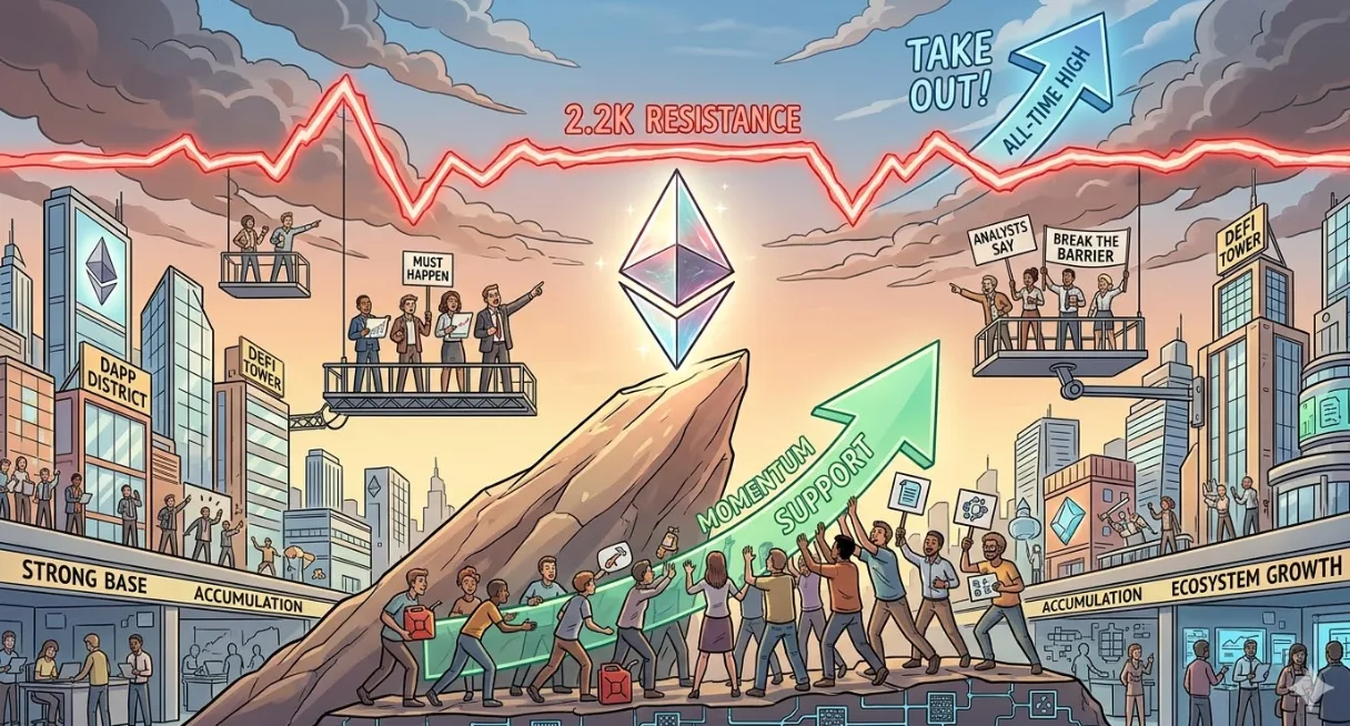 Visi Tembus $2.200: Syarat Mutlak Konsolidasi dan Rebound Ethereum