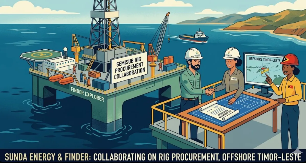 Ekspansi Migas! Sunda Energy & Finder Kolaborasi Amankan Rig untuk Lepas Pantai Timor-Leste