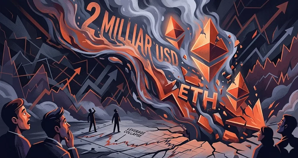 Finansial Digital: Leverage Ethereum Senilai 2 Miliar USD Lenyap dalam Sekejap