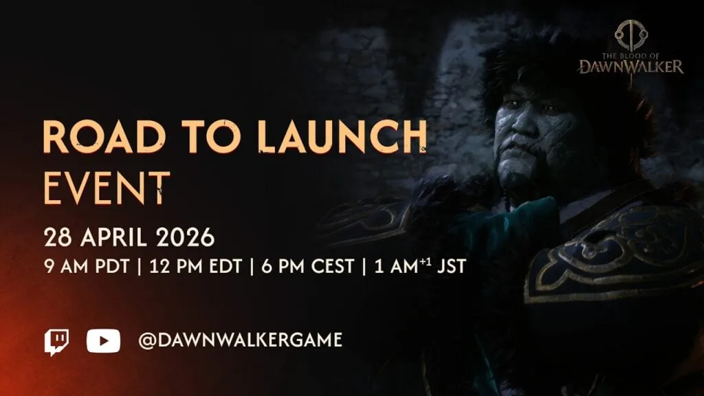 Acara 'Road to Launch' The Blood of Dawnwalker Dijadwalkan pada 28 April
