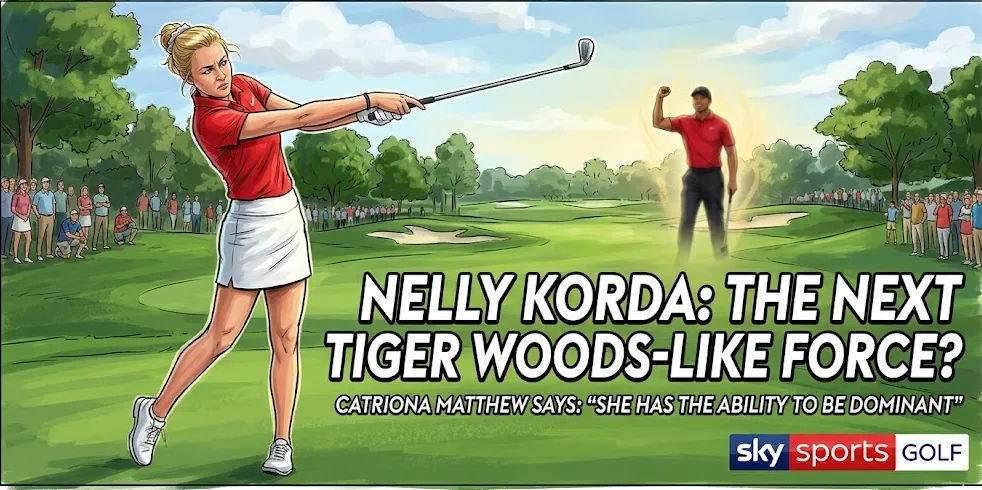 Supremasi "Woods-esque": Nelly Korda Diprediksi Jadi Kekuatan Dominan dalam Golf Wanita Menurut Catriona Matthew