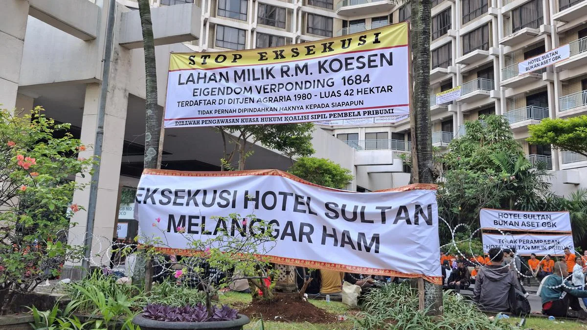 50 Tahun Kuasai Hotel Sultan, PT Indobuildco Hadapi Eksekusi Lahan GBK