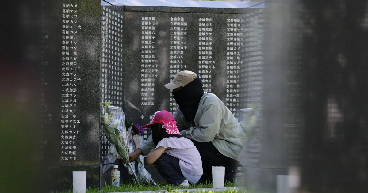 Okinawa Peringati 81 Tahun Pertempuran Perang Dunia II di Tengah Ketegangan Militer