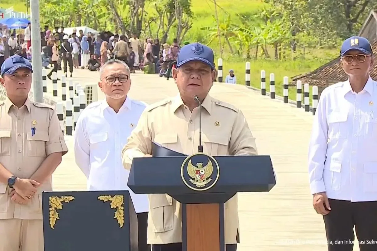 Prabowo Resmikan 1.151 Km Jalan Daerah: Tak Ada Lagi Wilayah Terisolasi