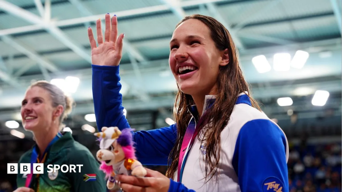 Angharad Evans, Perenang Gugup yang Menggebrak Commonwealth Games