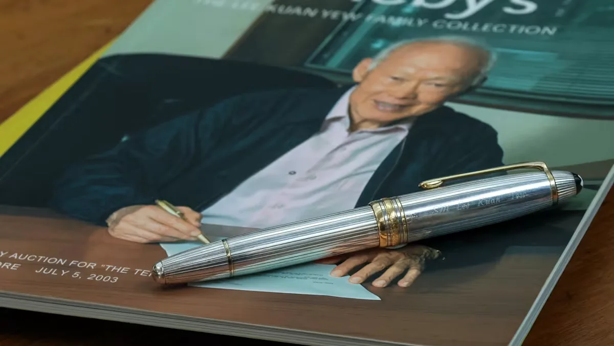 Pena Montblanc Milik Lee Kuan Yew Dilelang Lagi, Tawaran Capai Rp 500 Juta